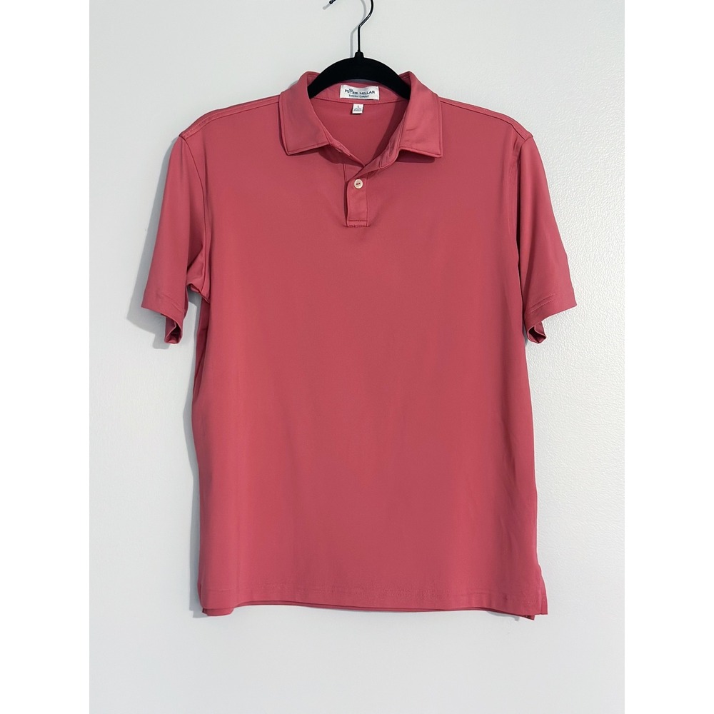 Peter Millar Summer Comfort Solid Performance Jersey Polo Youth Large